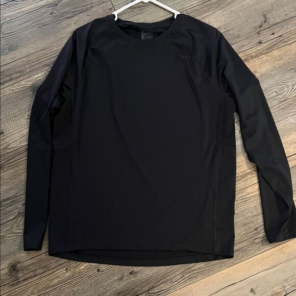 All in Motion Jet Black Long Sleeve Shirt - Picture 1 of 3